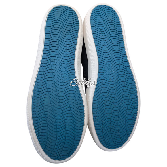 Vessi Soho Womens 9 Black White Low Top Waterproof Vegan Leather Casual Sneaker - Picture 6 of 12